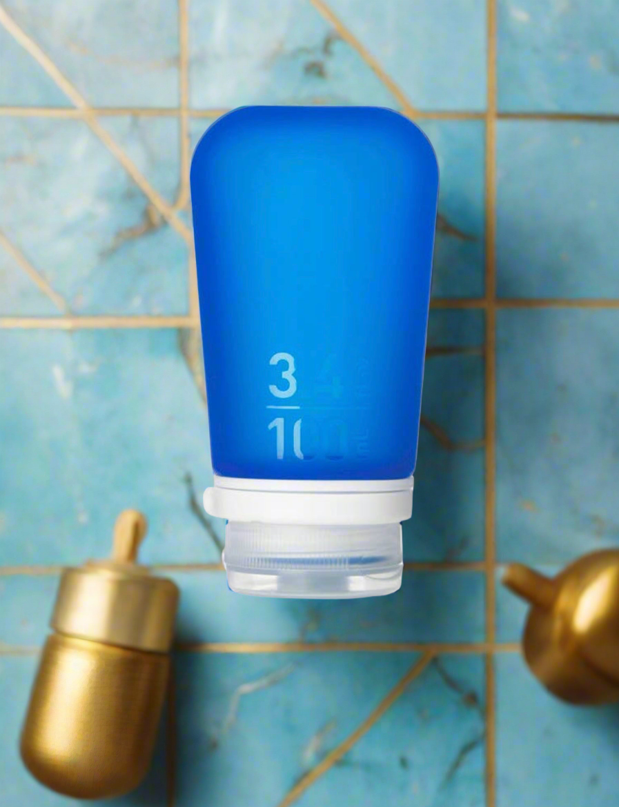 Humangear- 3.4 oz  GoToob+ Silicone Toiletry 3-1-1 Bottle (LARGE)- $11.99