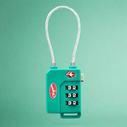 Olympia USA TSA Cable Combination Lock- $12 Mint