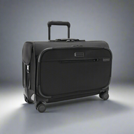 Briggs & Riley Baseline 21" Carry-On Softside Spinner Hangable Garment Bag (Free Monogram)- BLU174SP - Black