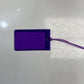 Etiqueta de equipaje Jelly - Púrpura
