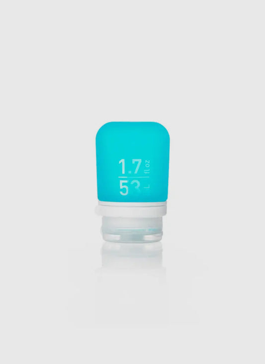 Humangear Botella 3-1-1 de artículos de tocador de silicona Gotoob+ de 1,7 oz (PEQUEÑA) - Colores surtidos