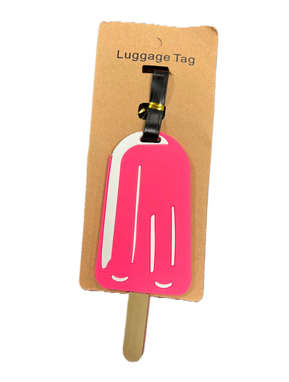 Silicone Luggage Tag- Popsicle