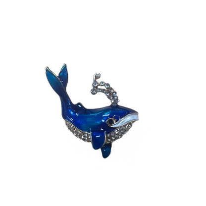 Brooch- Whale