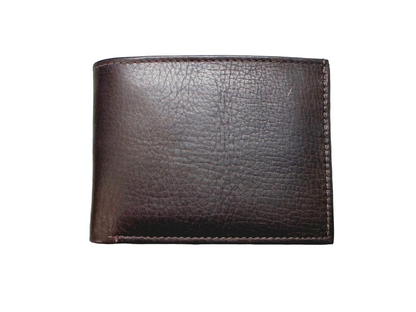 Lieber's Luggage® Lab - Leather Slim Fold Wallet with RFID Blocking Card