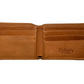 Lieber's Leather Slim Fold Wallet with RFID Blocking Card- $55