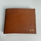 Lieber's Leather Slim Fold Wallet with RFID Blocking Card- $55