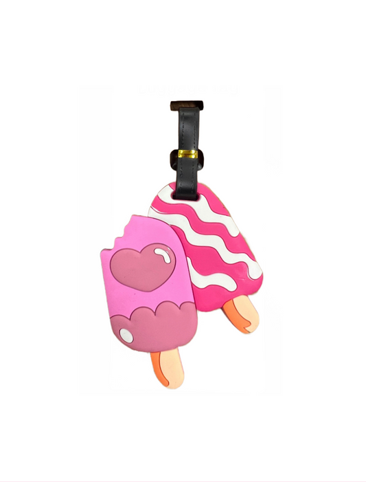 On Sale - Silicone Luggage Tag- 2 Popsicles