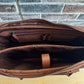 ili New York Leather briefcase 8913 Tan