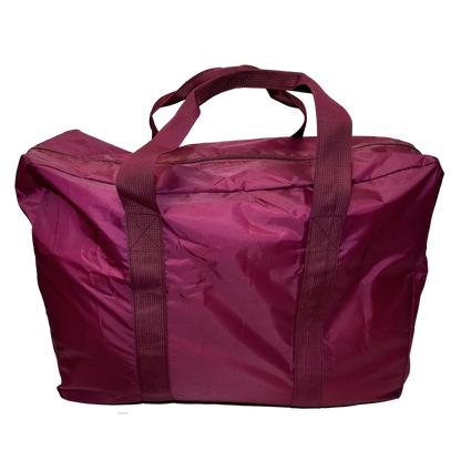 Smooth Trip Foldable Tote Raspberry