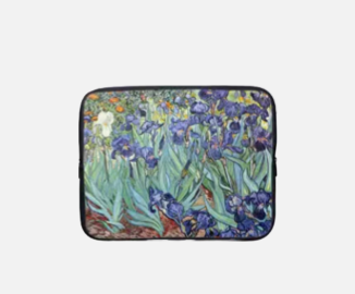On Sale- Laptop Sleeve- Irises