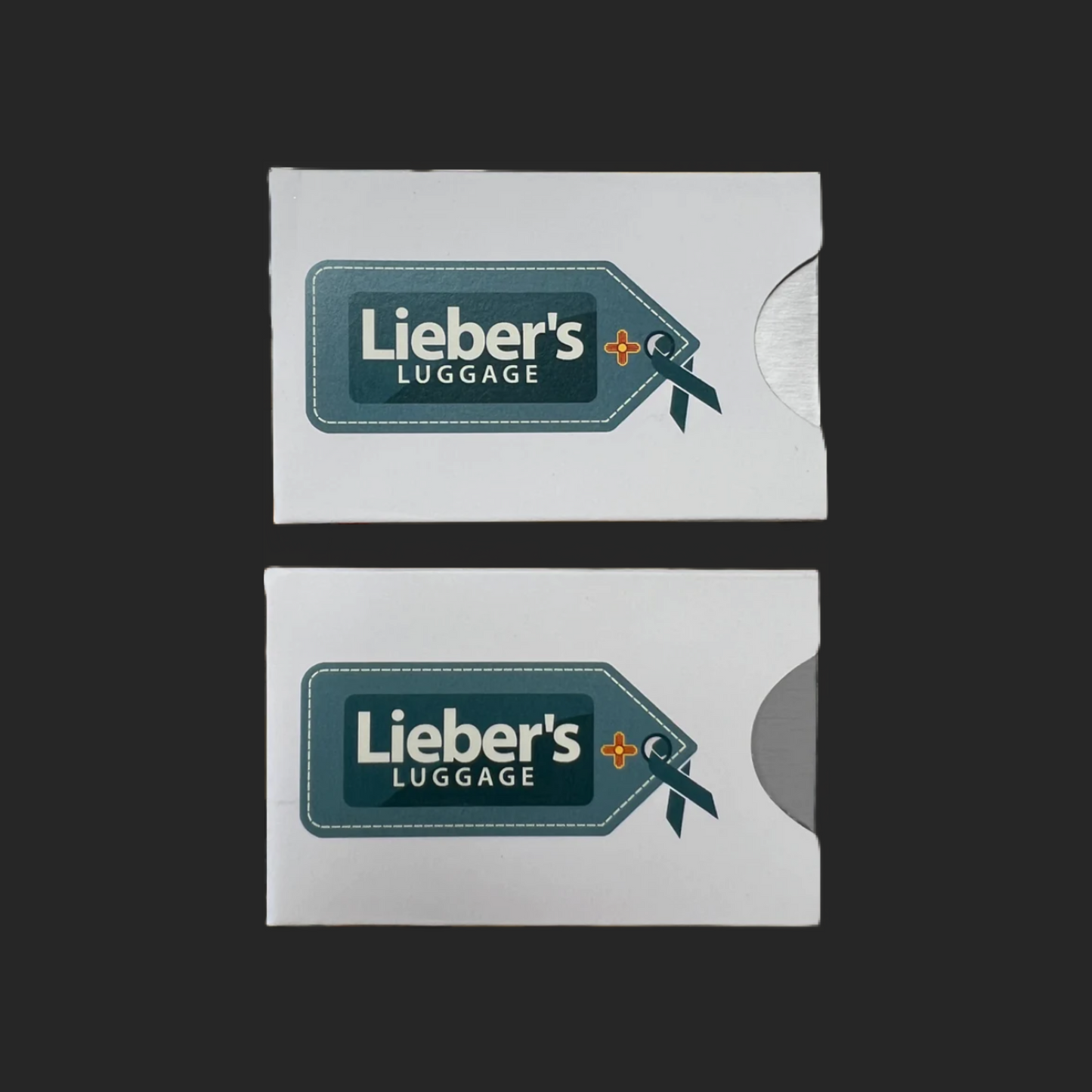 Fundas para tarjetas con bloqueo RFID de Lieber (paquete de 2)