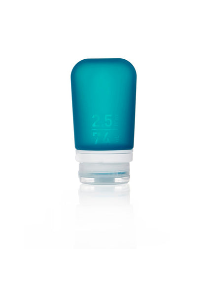 Humangear- 2.5 oz GoToob+ Silicone Toiletry 3-1-1 Bottle (MEDIUM)