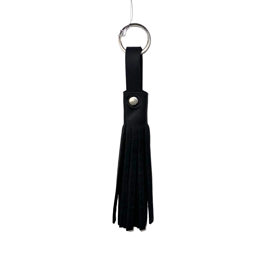 On Sale - Genuine Leather Tassel Keychain/Bag Charm