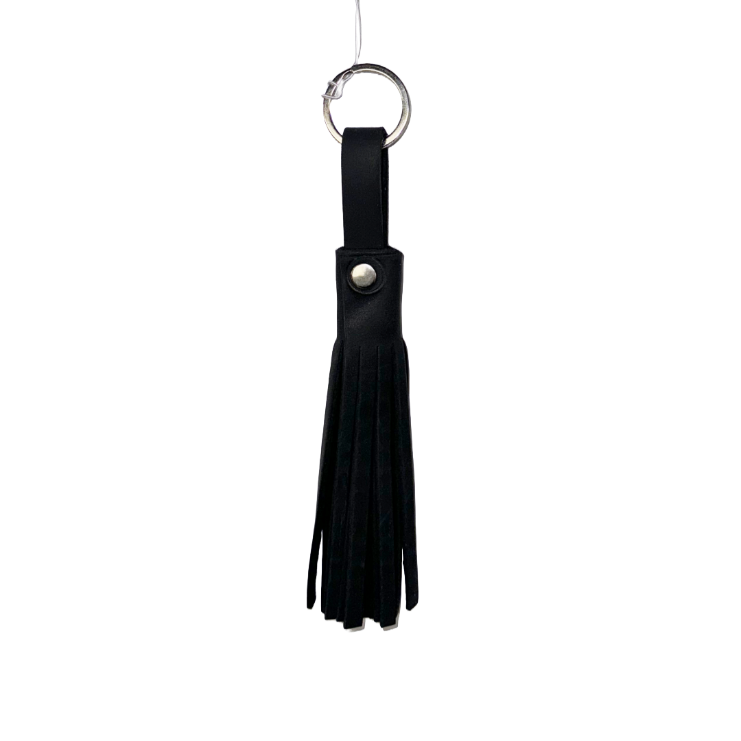 Genuine Leather Tassel Keychain/Bag Charm- $8.99