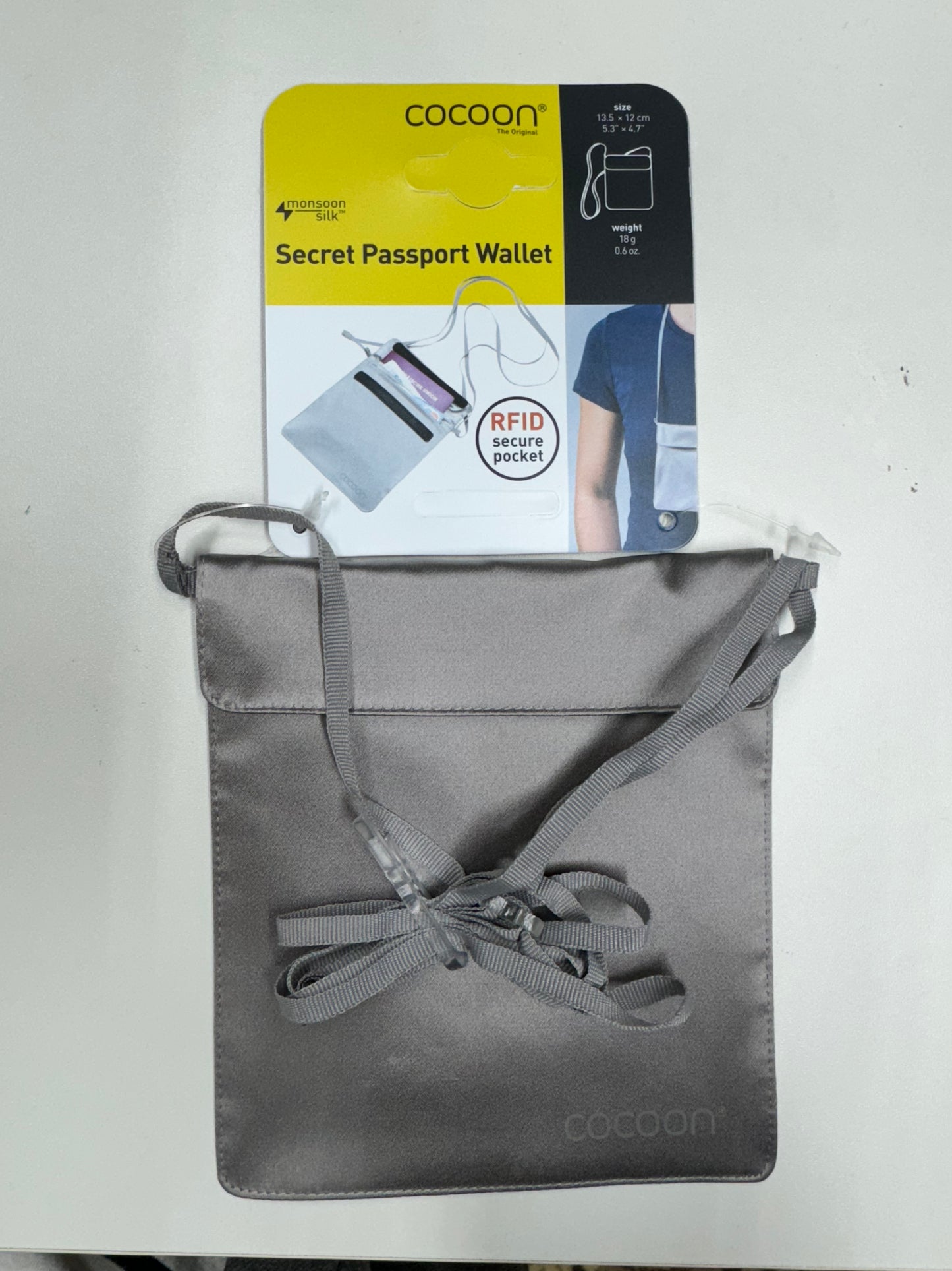 Cocoon RFID Secret Passport Wallet Waterproof Silk