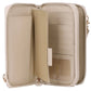 Julia Buxton Textured RFID Ultimate Double Zip Organizer Wallet Bag- $24.50