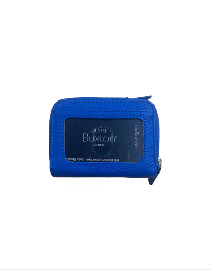 Julia Buxton RFID Vegan Leather Wizard Wallet