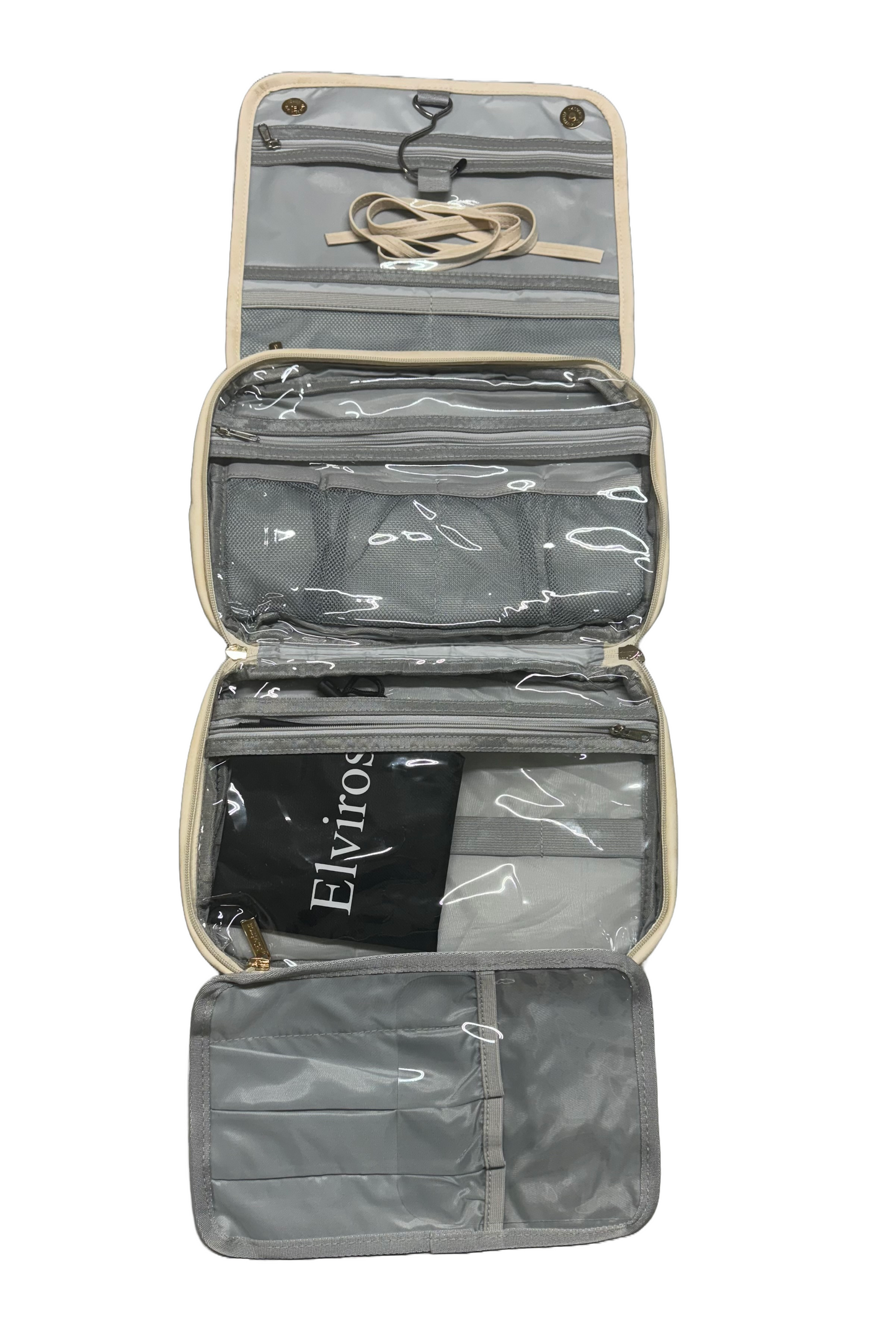 Elviros Water Resistant Hanging Toiletry Bag- $27