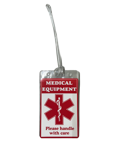 Medical Equipment Luggage Tag