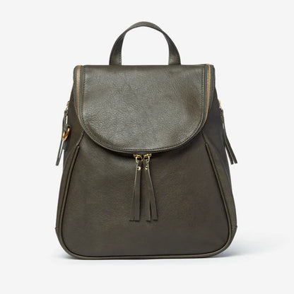 Osgoode Marley Joni Leather Backpack Olive