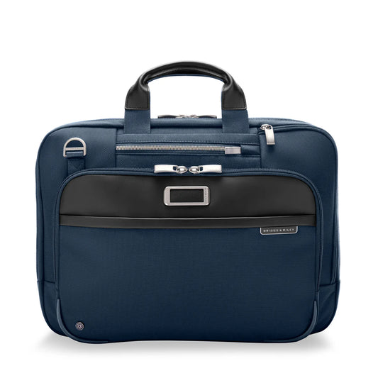 Briggs & Riley @WORK Medium Expandable RFID Brief (Free Monogram)- KB525X