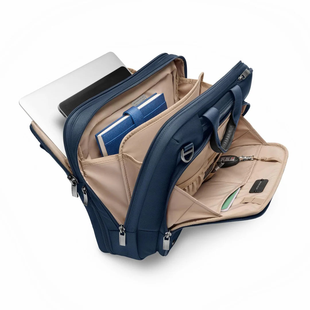 Briggs & Riley @WORK Medium Expandable Brief with RFID Pocket