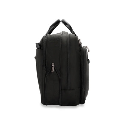 Briggs & Riley @WORK Large Expandable RFID Zippered Briefcase (Free Monogram)- KB535X