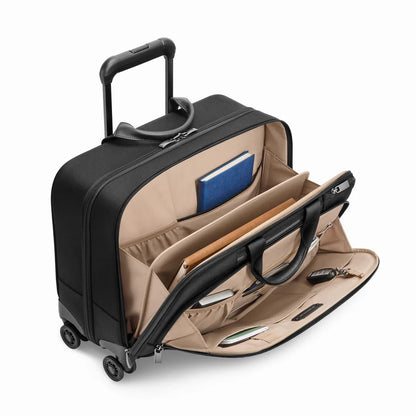 Briggs & Riley @WORK Large RFID Zippered Briefcase Spinner (Free Monogram)- KR530SP