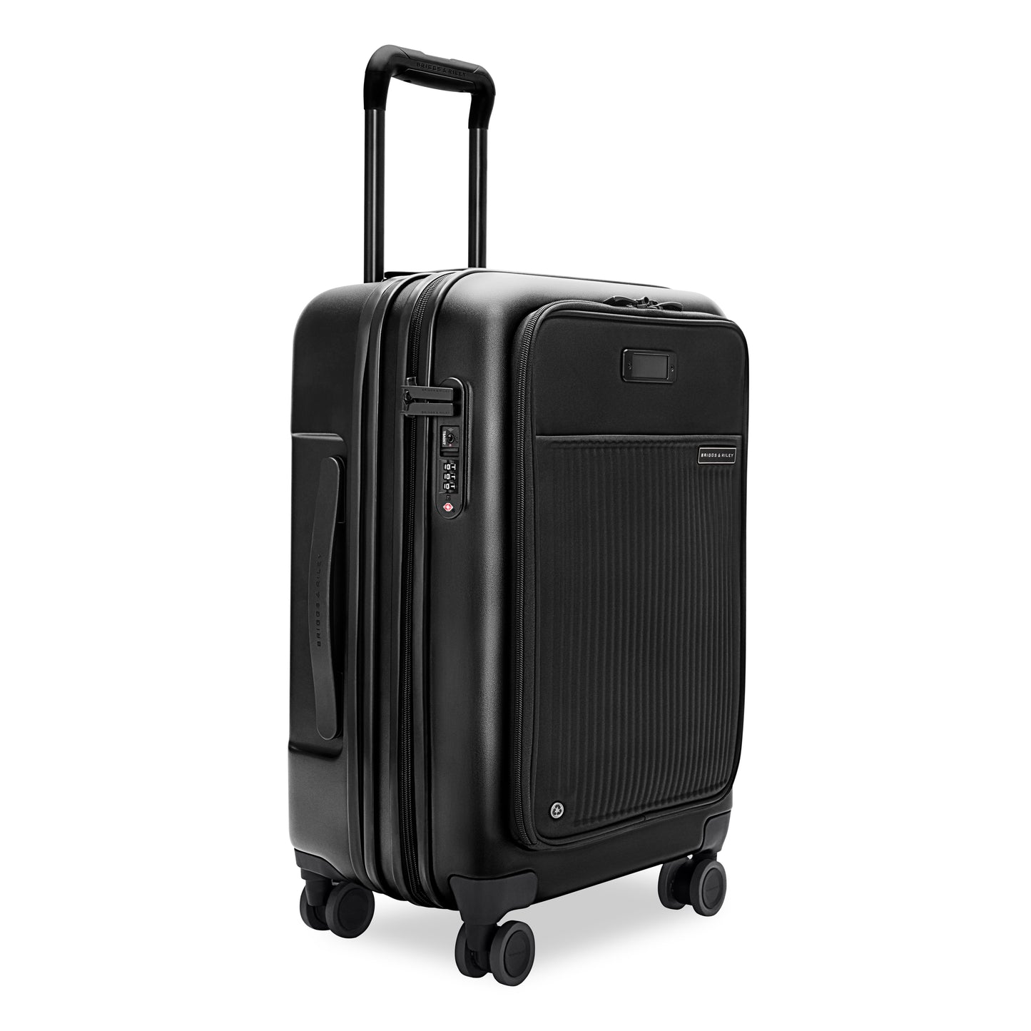 Briggs and Riley Sympatico Essential 22" Front Pocket Carry-On Hardsided Expandable Spinner Black