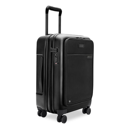 Briggs and Riley Sympatico Essential 22" Front Pocket Carry-On Hardsided Expandable Spinner Black