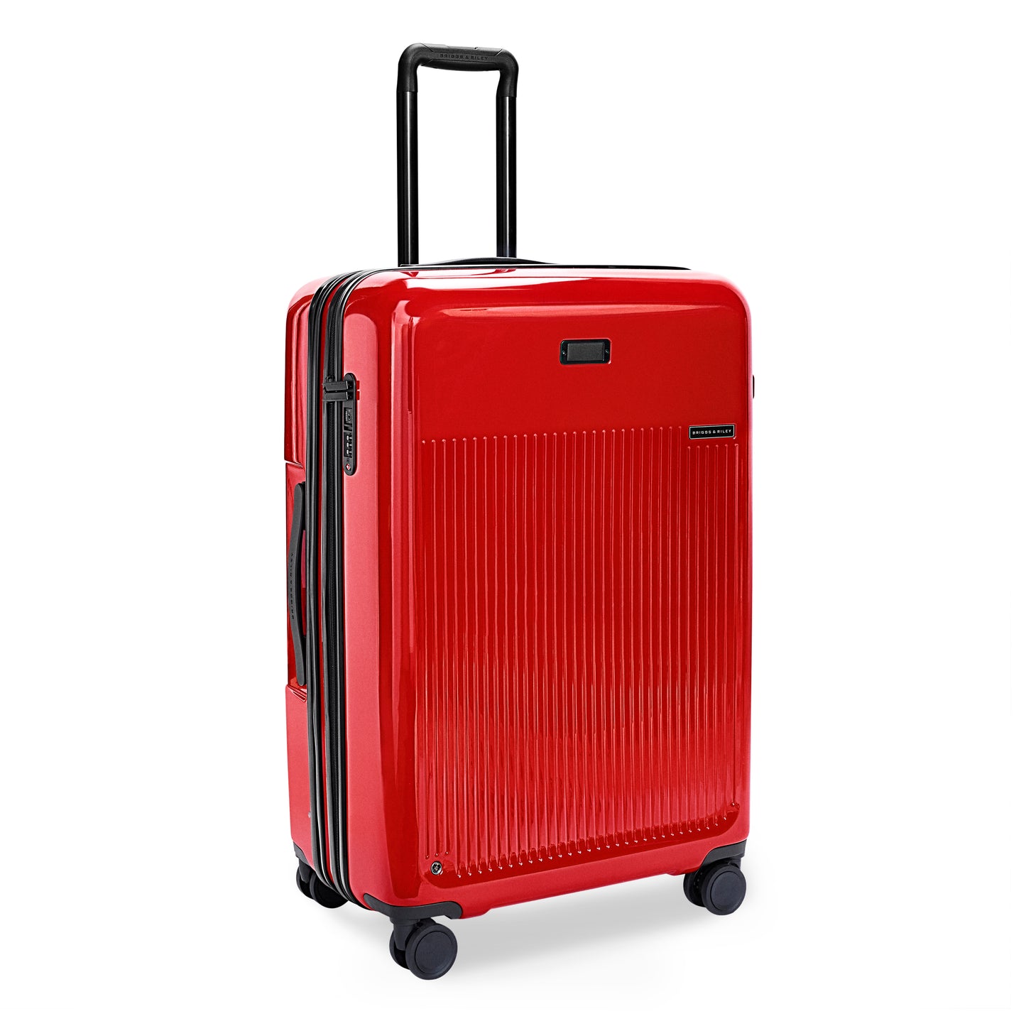 Briggs & Riley Sympatico 3.0 Large 30" Hardside Expandable Spinner (Free Monogram)- SU330CXSP Glossy Ruby