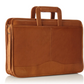 David King & Co. 134 Leather Triple Gusset Drop Handle Briefcase- $145