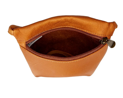 David King & Co. 507 Leather Front Zip Mini Bag