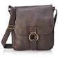 David King & Co. 187 Leather Vertical Laptop Messenger Bag With Large Ring- $150