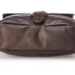 David King & Co. 187 Leather Vertical Laptop Messenger Bag With Large Ring