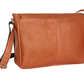 David King & Co. 189 Leather East/West Full Flap Over Messenger Bag