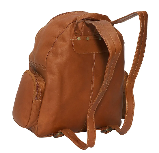 David King & Co. 322 Leather 322 Expandable Unlined Backpack – Lieber's Luggage