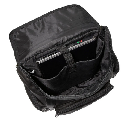 David King & Co. 334 Leather Women's Mid Size Zip Around Backpack