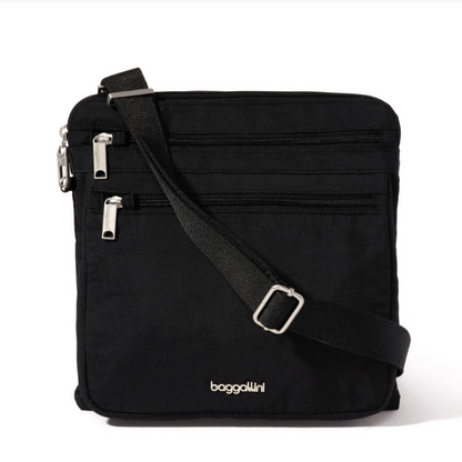 Baggallini Securtex Large Anti-Theft Crossbody