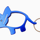 Dinosaur Bottle Opener Keychain- Triceratops- $8.00