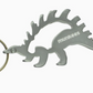 Dinosaur Bottle Opener Keychain- Stegosaurus- $8