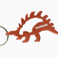 Dinosaur Bottle Opener Keychain- Stegosaurus- $8