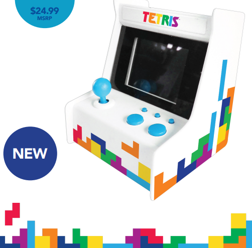 Tetris Desk Top Arcade Game