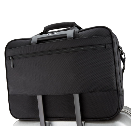 Samsonite Classic Business 2.0 17" 2 Compartment Zippered Briefcase w/ trolley sleeve passthrough