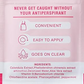 Deodorant Wipes- 8 pack