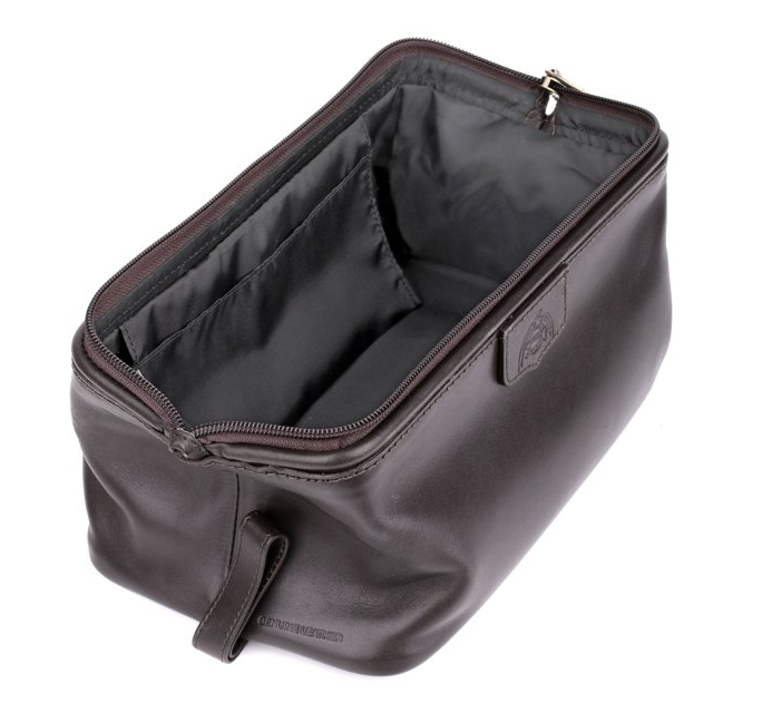 Dopp® Leather First Class Seasoned Traveler Admiral Toiletry Kit