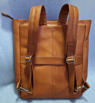 Daytrekr Leather Laptop Backpack/Tote