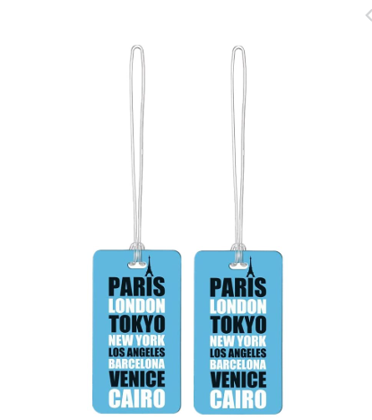 Go Travel Tag Me Luggage Tags - set of 2