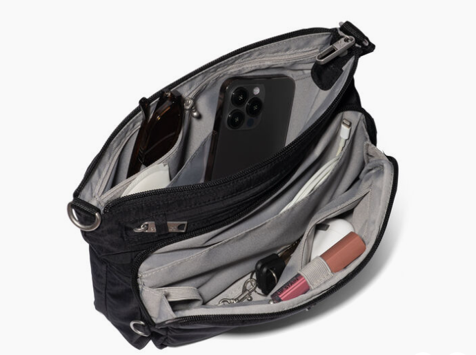 Baggallini Securtex Anti-Theft RFID Keepsake Crossbody Bag