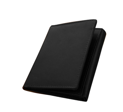 ili New York Leather Trifold Wallet w/ Back ID and RFID